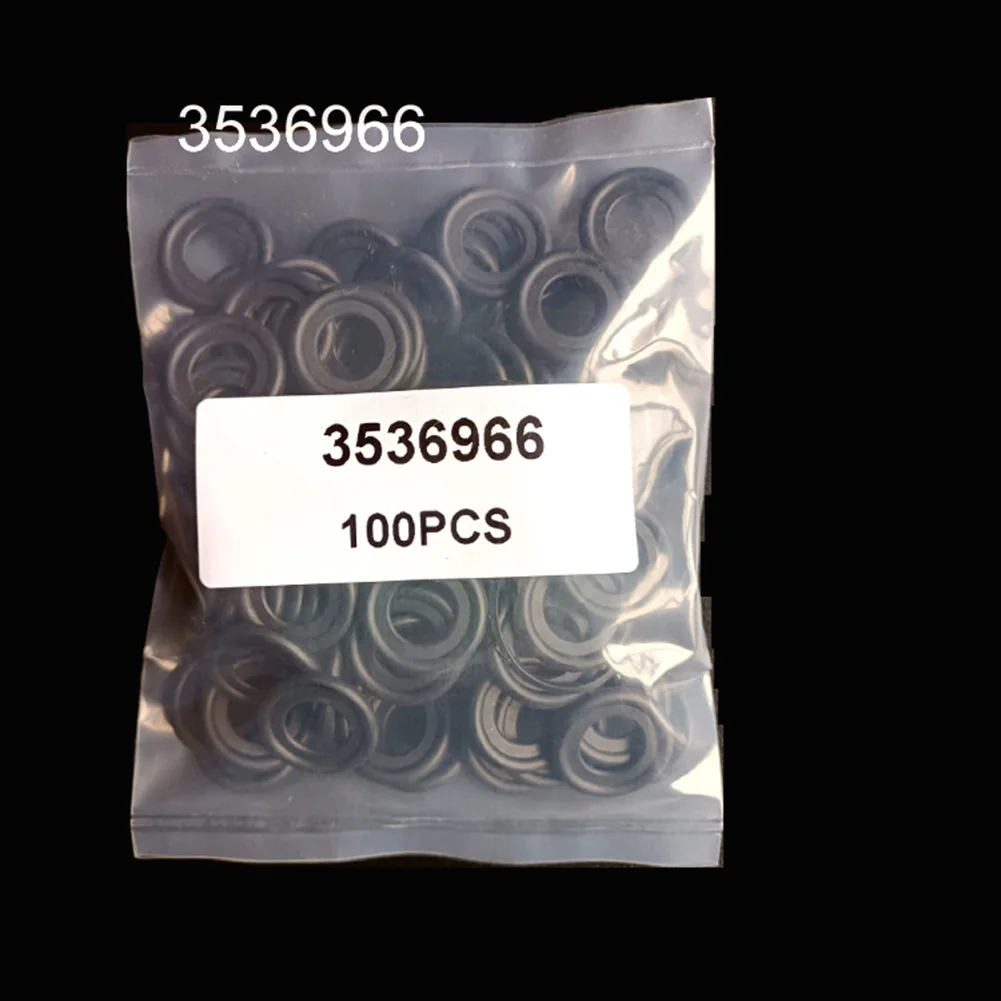 

Set of 100 Rubber Engine Oil Drain Gaskets Seals for Chevrolet and For Opel Vehicles Compatible with Part Number 3536966