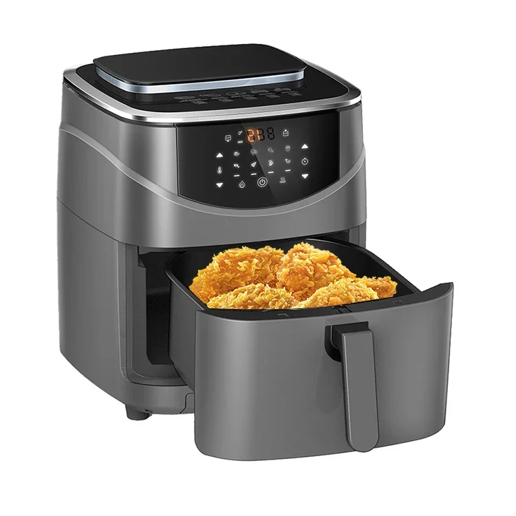 YYHC-Unique Hot Commercial Air Fryer with steaming function 7.5QT Non-stick Oil Free Steam Air Fryer