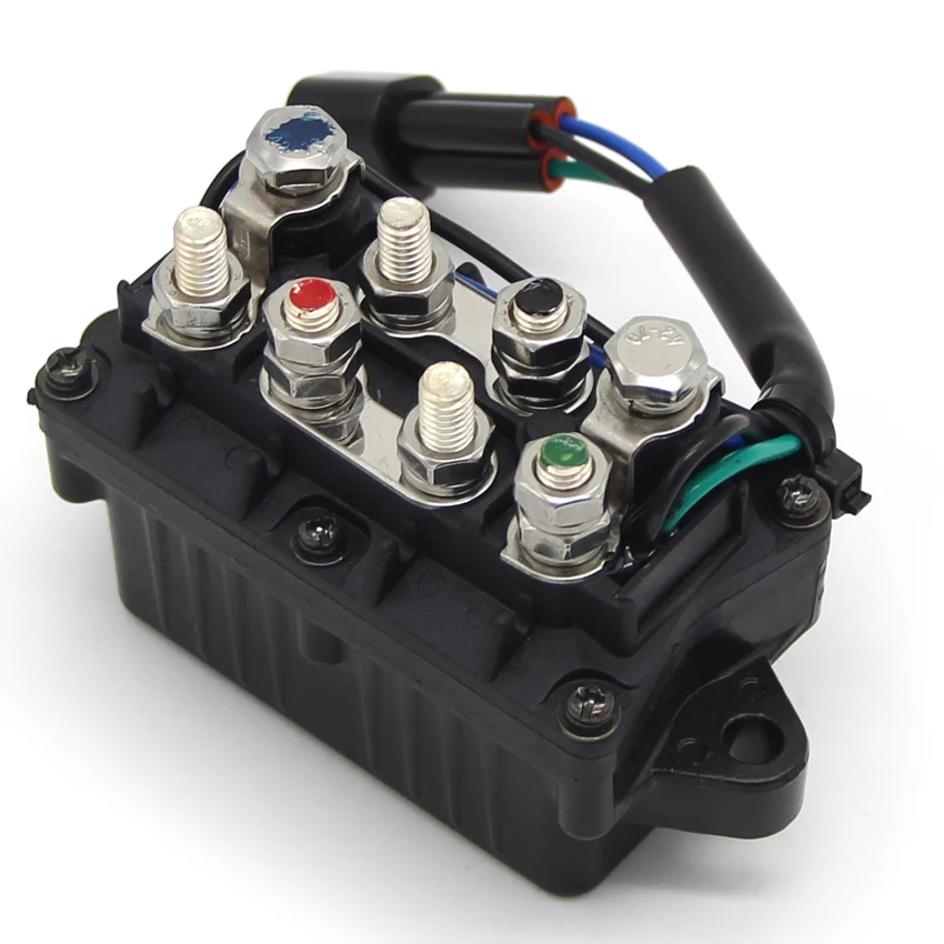 

Motorcycle Relay Solenoid for Yamaha FT25 TLR F25 F25A F45A OEM: 61A-81950-01 61A-81950-00