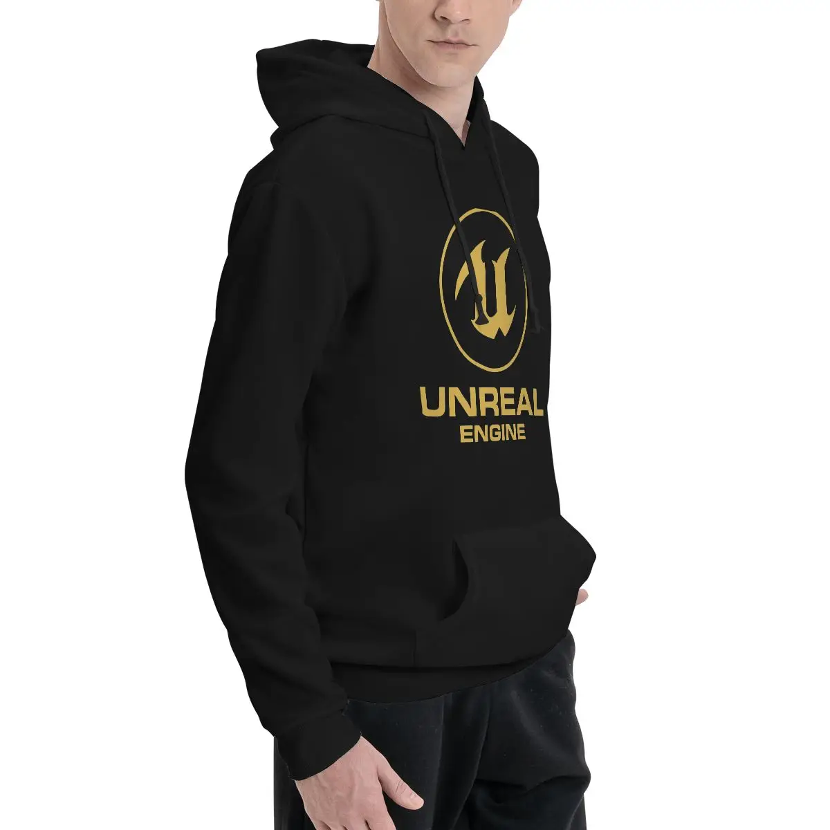 الأكثر مبيعًا - سويت شيرت بقلنسوة للرجال من Unreal Engine Merchandise