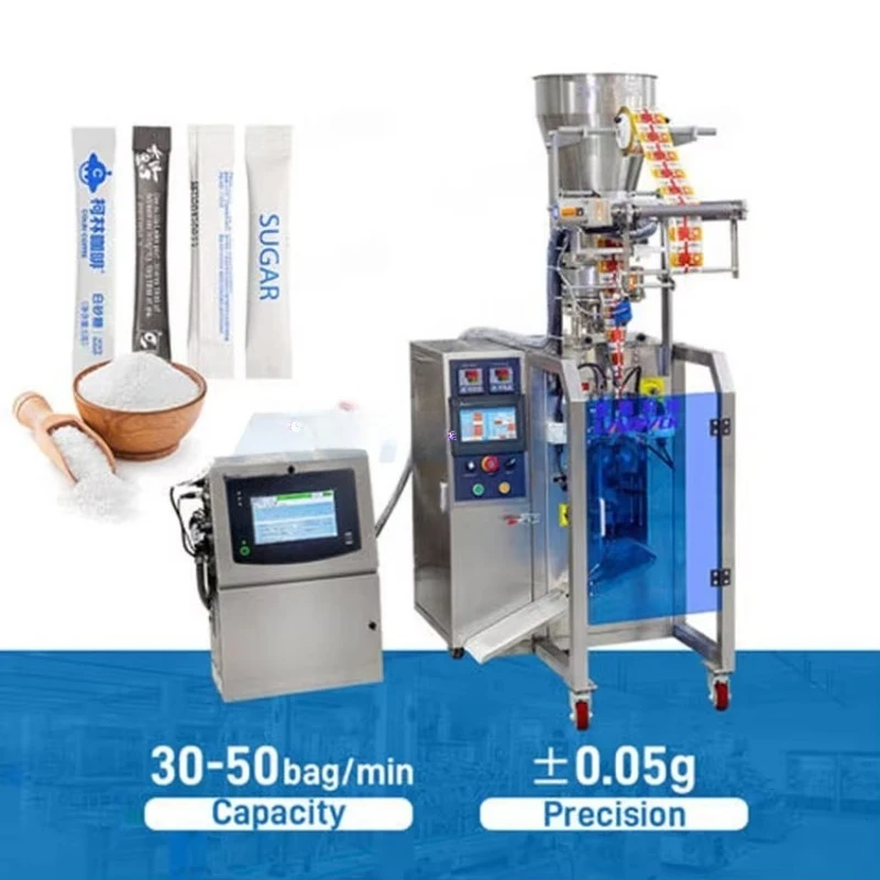 

Semi-Automatic Coffee Bean Wrapping Machine Plastic Film Packaging Filling Sealing PLC Core Components for Chemical Applications
