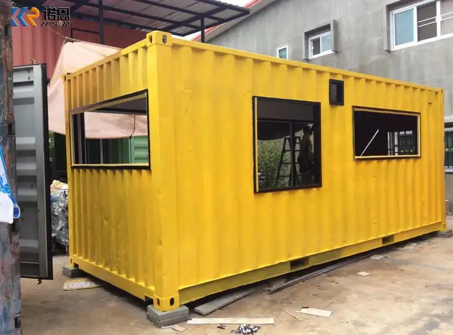 Commercial Home Use Movable Restaurant Container Fast Food Kiosk Container Bar Trailer Truck