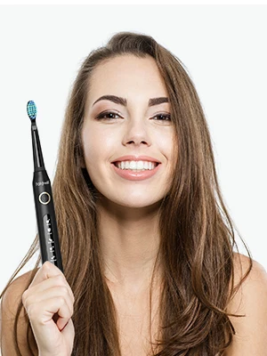 Fairywill Electric Sonic Toothbrush USB Charge FW-D7S Rechargeable Waterproof Electronic Tooth Brushes Replacement Heads Adult