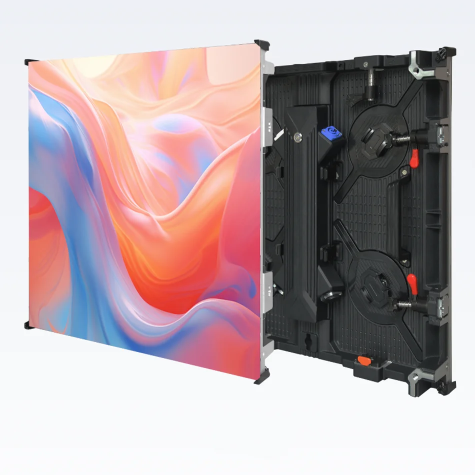 

HD High Refresh 7680HZ P0.97P1.3 Indoor COB Rental LED Display Screen Cabinet Size 500X500mm High Quality