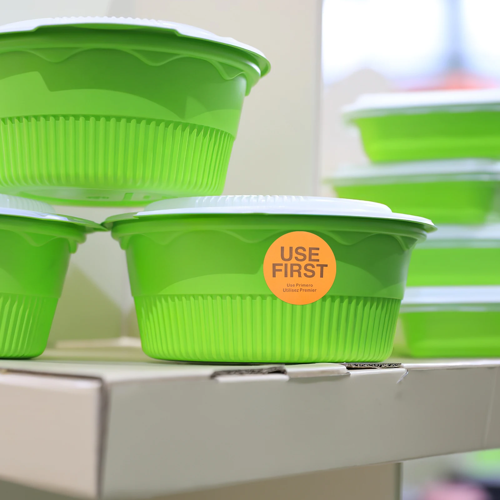 Use First Stickers Food Service Labels Multi-Purpose Home Bar Restaurant Food Labels Inventory Control Use First Stickers