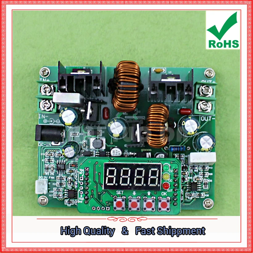 DPS3806 D3806 CNC DC Regulated Constant Current Power Supply Adjustable step-up And Down Module Voltage 38V 6A Booster X-0.18