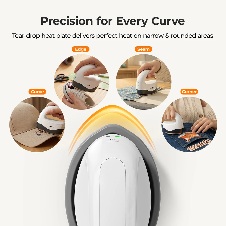 HTVRONT H1 Pro Mini Heat Press Machine - Heats Up in 2 Minutes