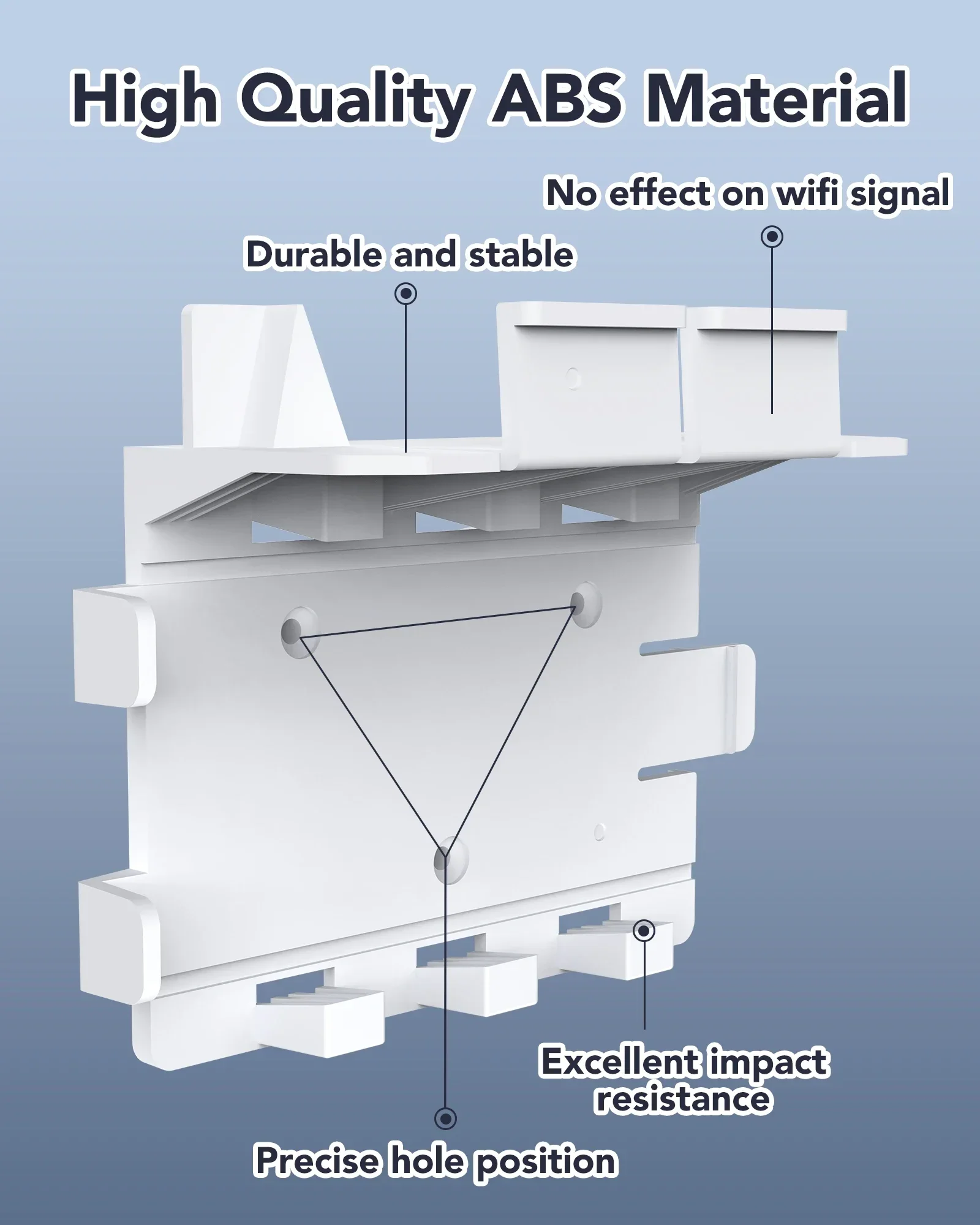 Kit protettivo per montaggio a parete 2 in1 per kit di montaggio router e alimentatore Starlink Gen 3 Supporto per staffa di alimentazione salvaspazio