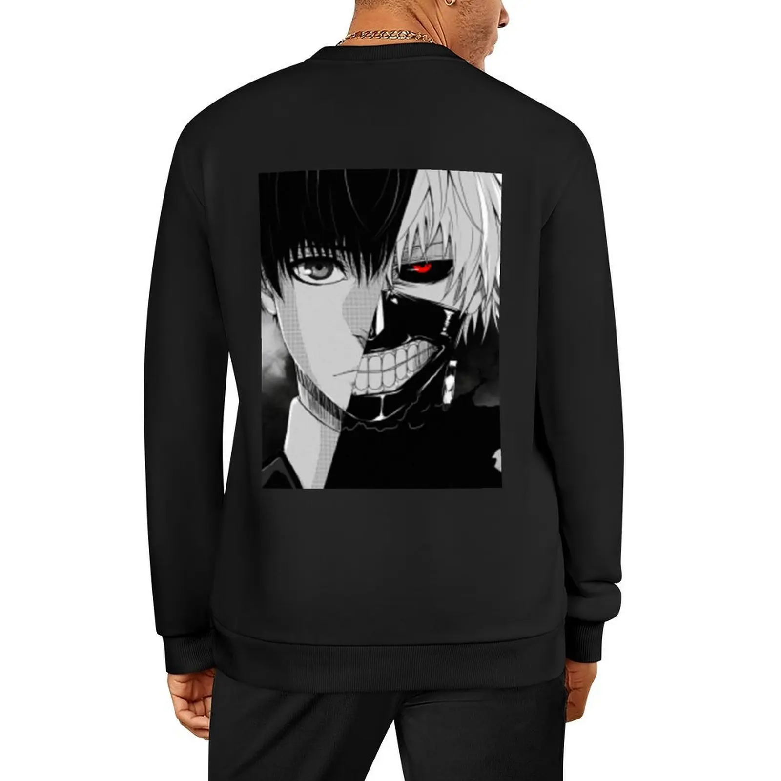 

Kaneki/Ghoul Pullover korean autumn clothes men's sweat-shirt set mens designer clothes anime clothing sweatshirt