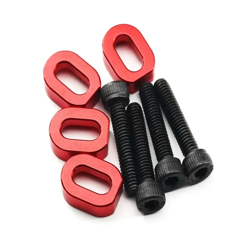 4PCS Metal Motor Mount Washers Shims 7759 7759R for Trxs 1/5 X-MAXX 6S 8S 1/6 XRT 8S RC Car Upgrade Parts Accessories