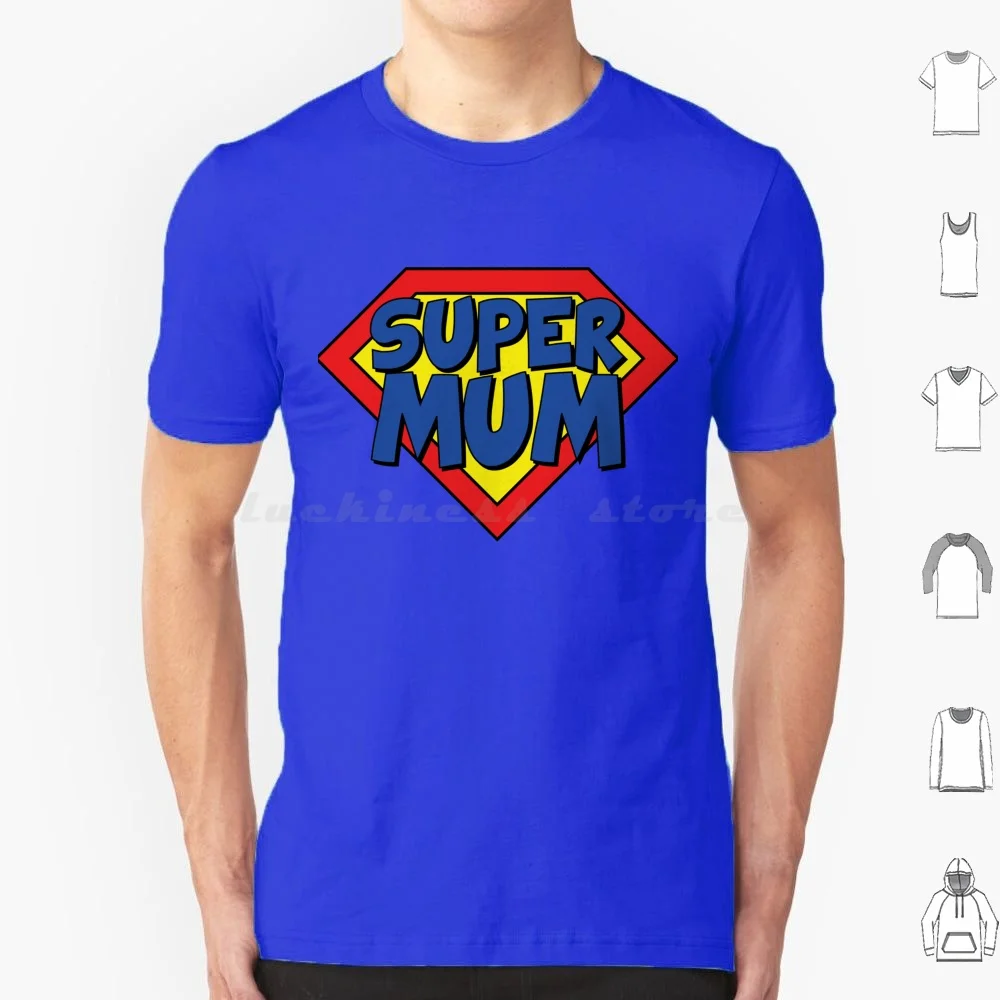 Supermum t camisa das mulheres dos homens crianças 6xl supermum super mãe mãe múmia super-herói dia das mães mães dia das mães mãe
