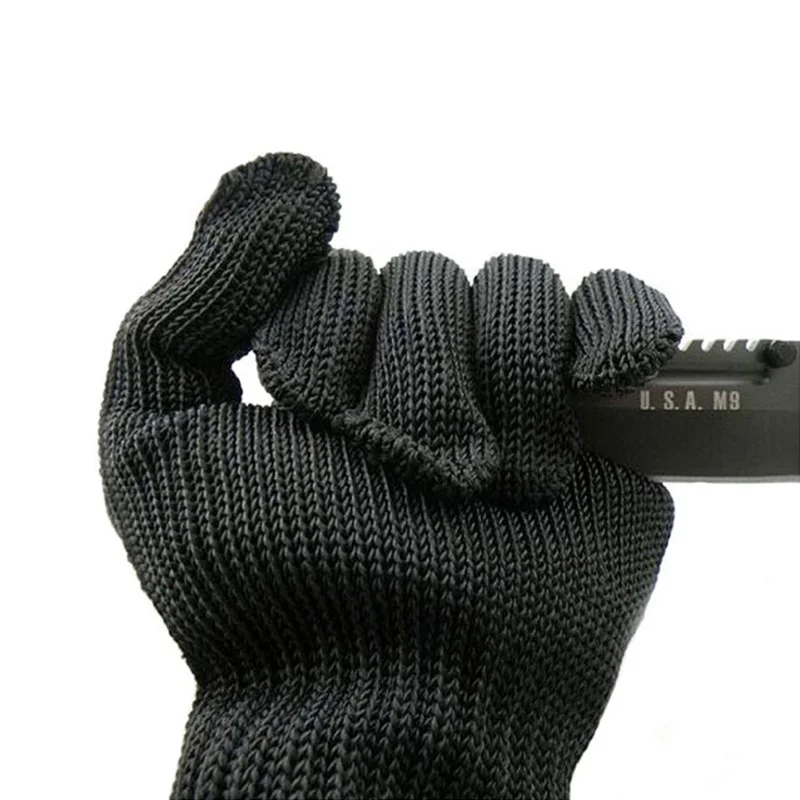 10pcs Cutting Resistant Gloves, Steel Wire Gloves, Multi-purpose Self-defense Gloves, Hand Protectors