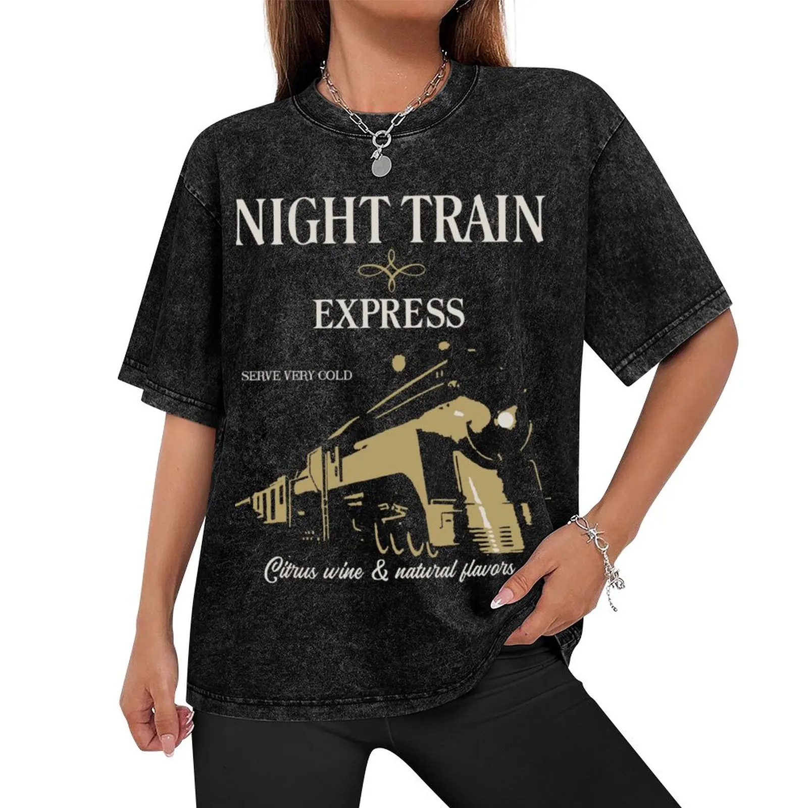 Night Train Express T-Shirt man t shirt cheap stuff plus size men clothing