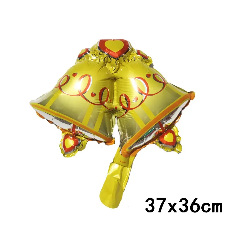 10/50 قطعة عيد الميلاد احباط بالونات صغيرة سانتا بالون عكاز عيد ميلاد سعيد شجرة ثلج بالونات عيد الميلاد لوازم الديكور الطرف #4