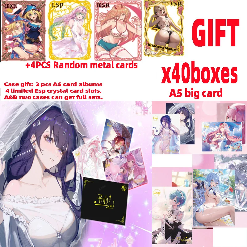 

2024Goddess Story Cards "Yu Xin 2 Series High Quality A5 Girl Cards Party Swimsuit Bikini Feast Booster Boxs Waifu Cards