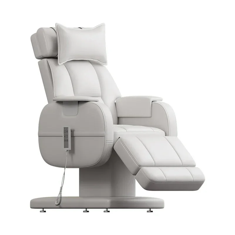 Electric Beauty Bed Eyelash Manicure Sofa  Chair Embroidery Mask Experience Chair Salon Equipment Comfortable Treatment Bed
