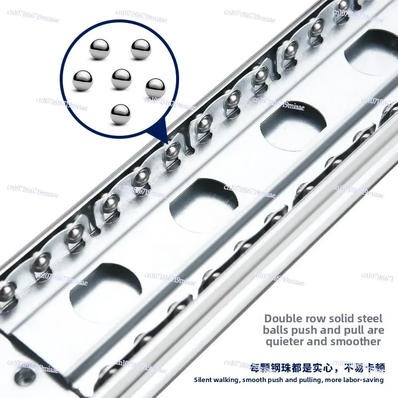 Stair Cabinet Bottom Heavy-duty Slide, Shoe Locker Lower Rail Ground Rail Pull-out Load-bearing