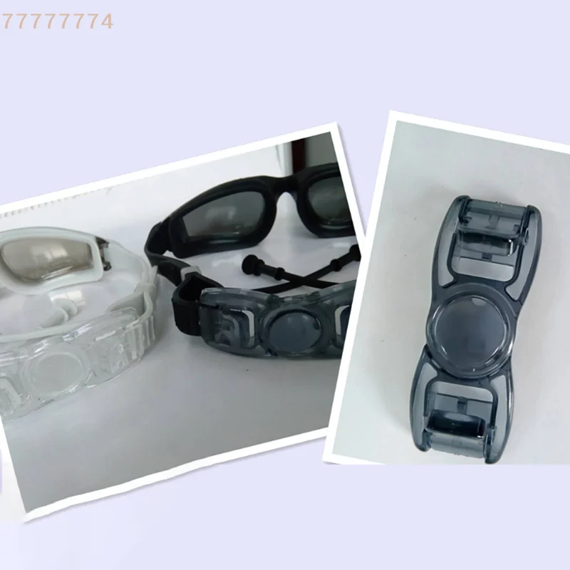 1Pair Button Lock Goggles Buckles for Swimming Goggles Swimming Goggle Buckle Adjuster Strap Fastener Clip Connector