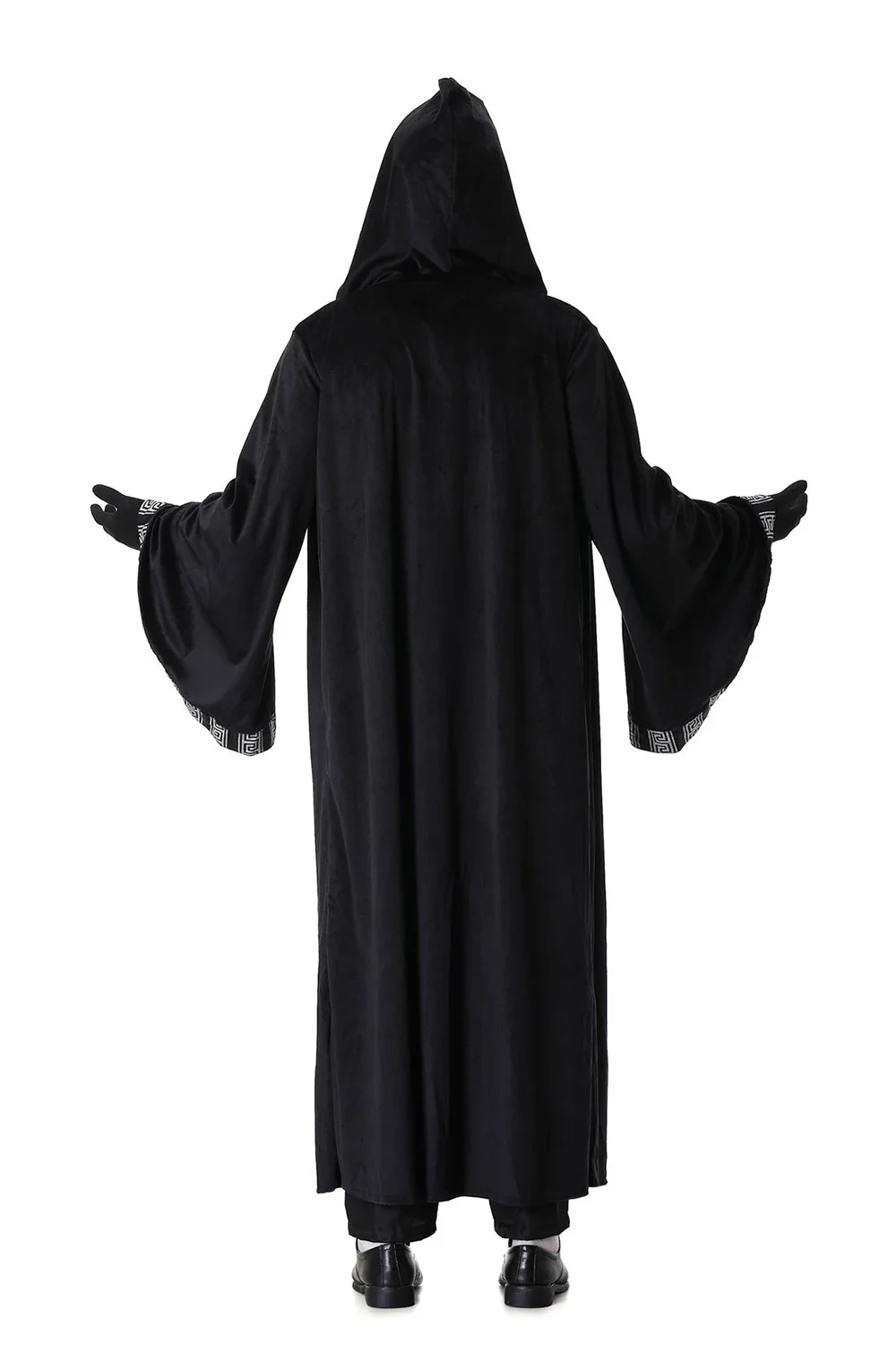 Mittelalterliche Religiöse Zauberer- und Priester-Cosplay-Roben für Halloween, Tag der Toten, Vampir-Kostüm, Karnevalsparty, Bühnenkostüm – Detail 9