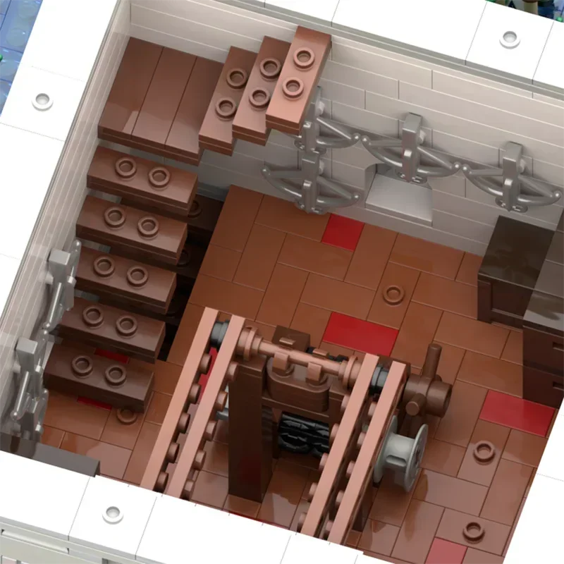 Middeleeuws kasteel Model Moc Bouwstenen Duits torenkasteel Technische stenen DIY-montage HolidayToys Verjaardagscadeau