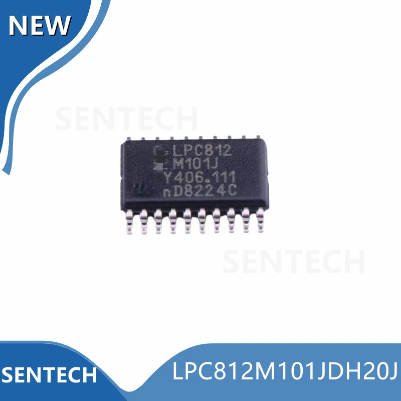 10pcs/lot Original new LPC812M101JDH20J LPC812M101J TSSOP-20 32-bit ARM Cortex-M0+ microcontroller