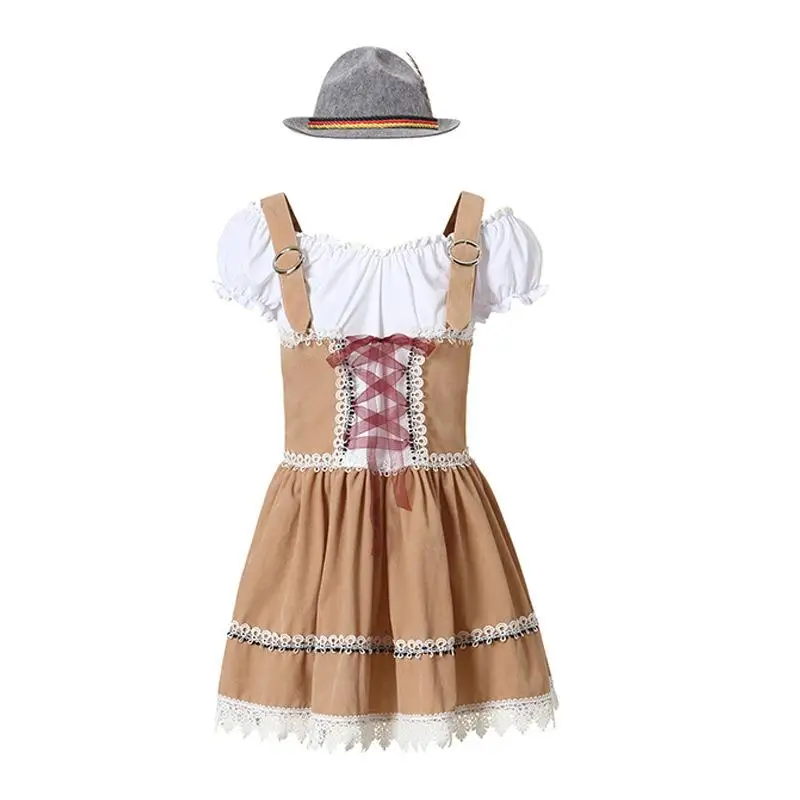 

New loween Mh Beer Festival Costume Par Ladies Beer Dr Set Festive Outfit Traditional Chinese Sle Women's Clothing