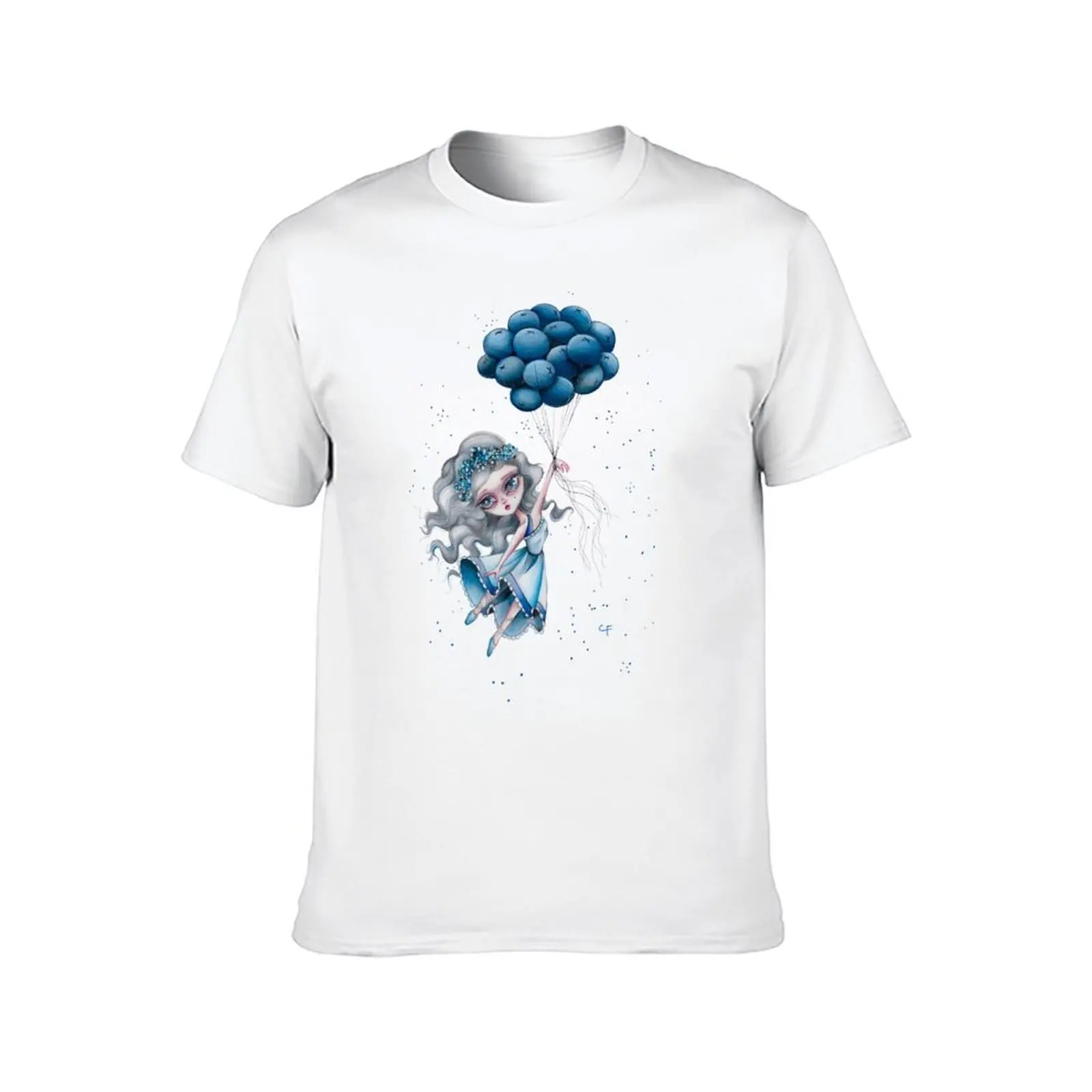 Blueberry Blues T-Shirt homme T-Shirt coton haute qualité homme T-Shirt coton T-Shirt