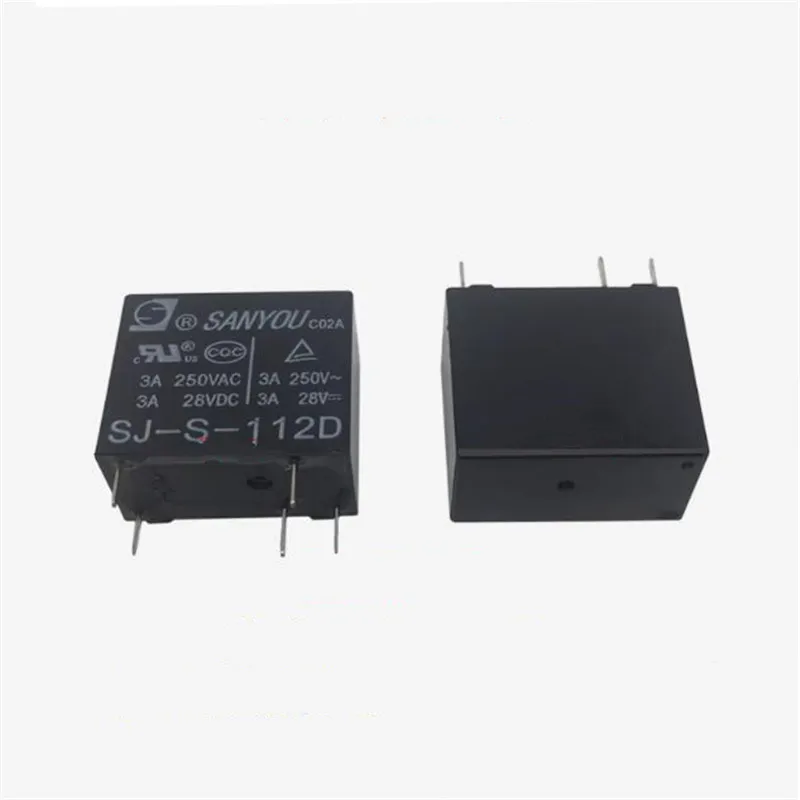 

ГОРЯЧАЯ НОВОЕ реле SJ-S-112D SJS112D-12VDC 12V DCV12 5PIN