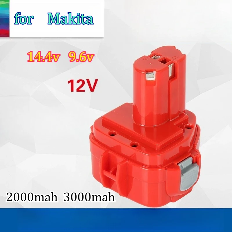 

3000mAh Suitable for Makita 9.6V12V14.4V Battery Handheld Drill ML9120 1220 142 Long Range Rechargeable Battery