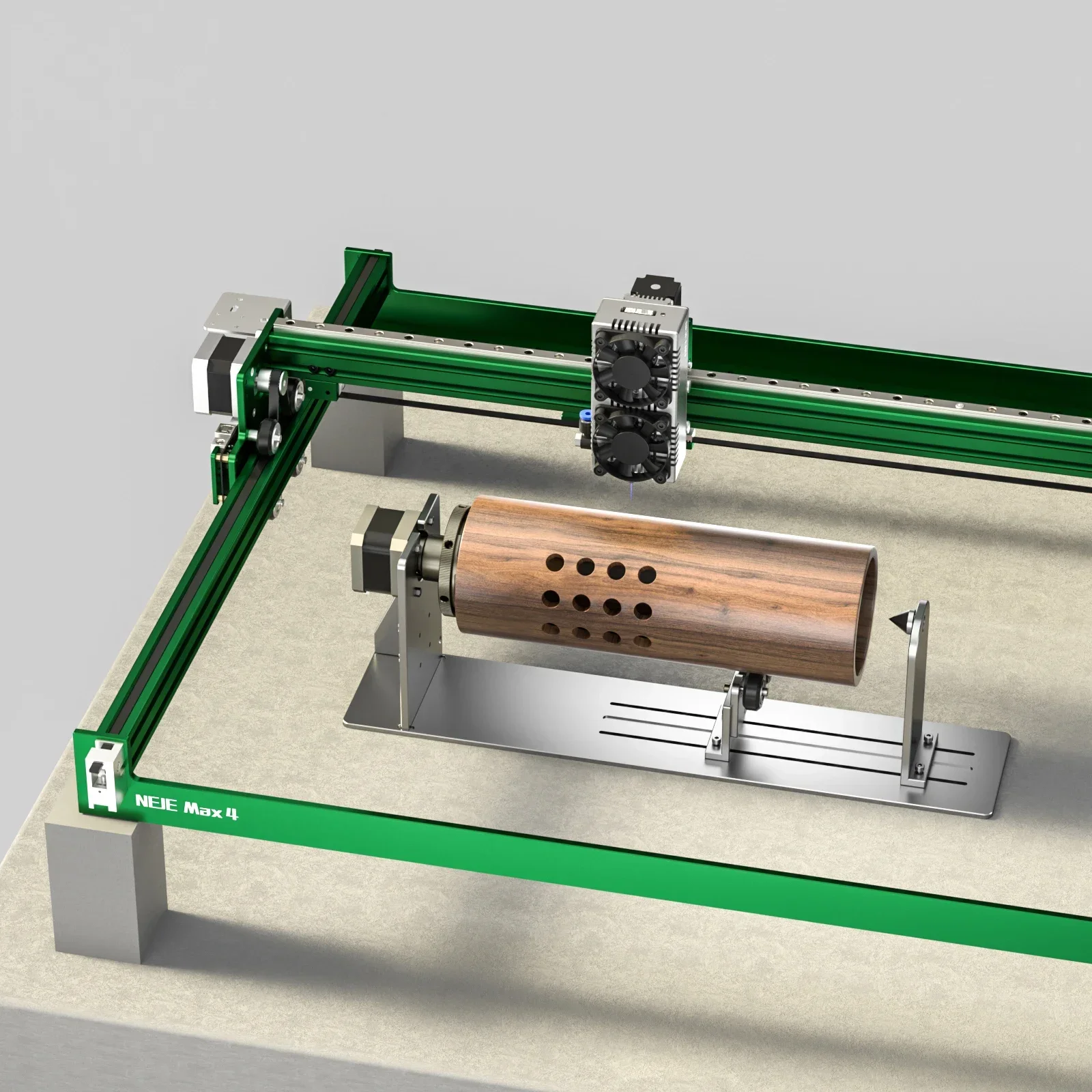 

Multifunction New Arrival Max 4 E80 Optical Power 24W Laser Cutting Machine Laser Engraving Machine CNC wood router