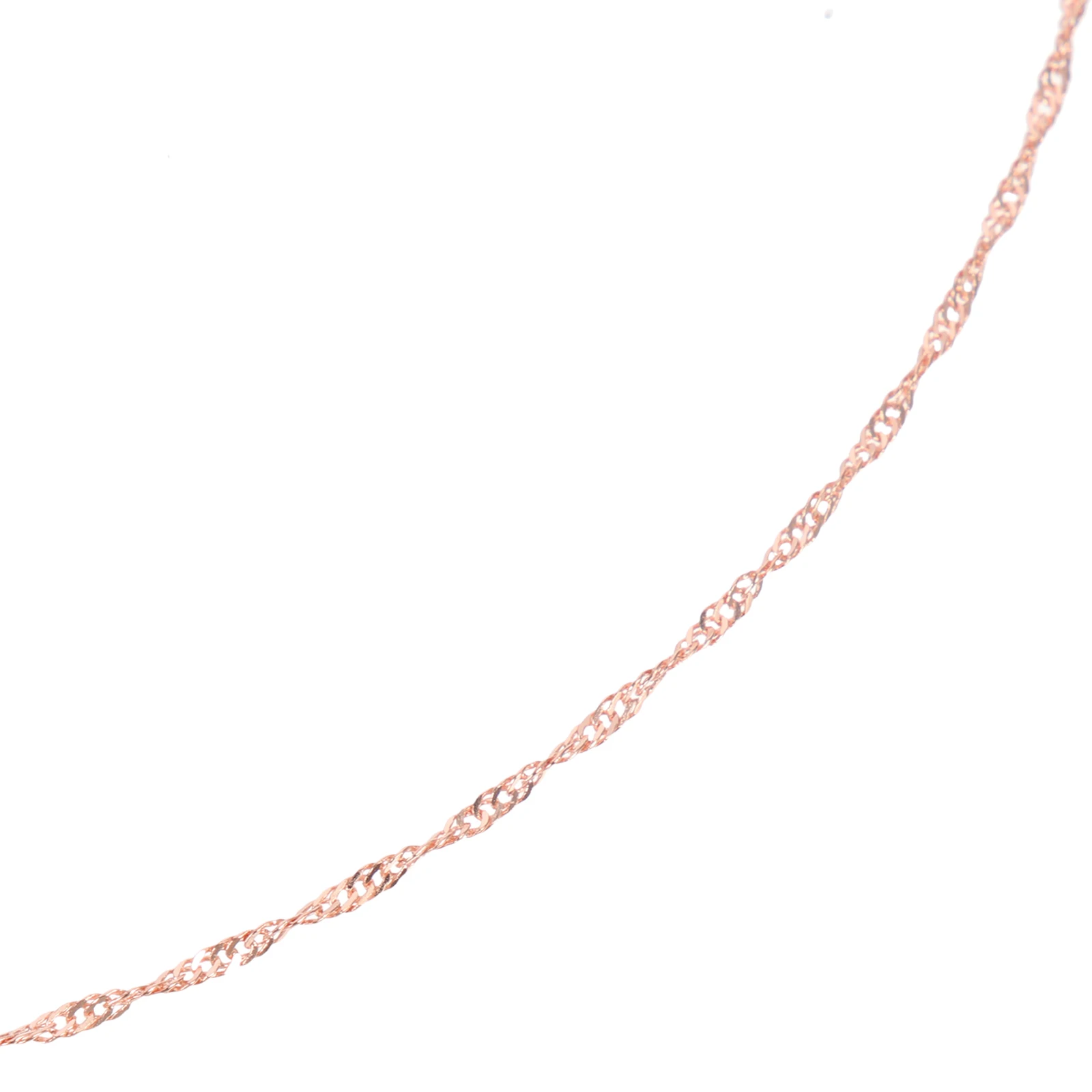 

6pcs Copper Necklace Bulk Diy Jewelry Making Chains For Women Girls Thin Long Metal Chain Accessories Non-Irritating Skin