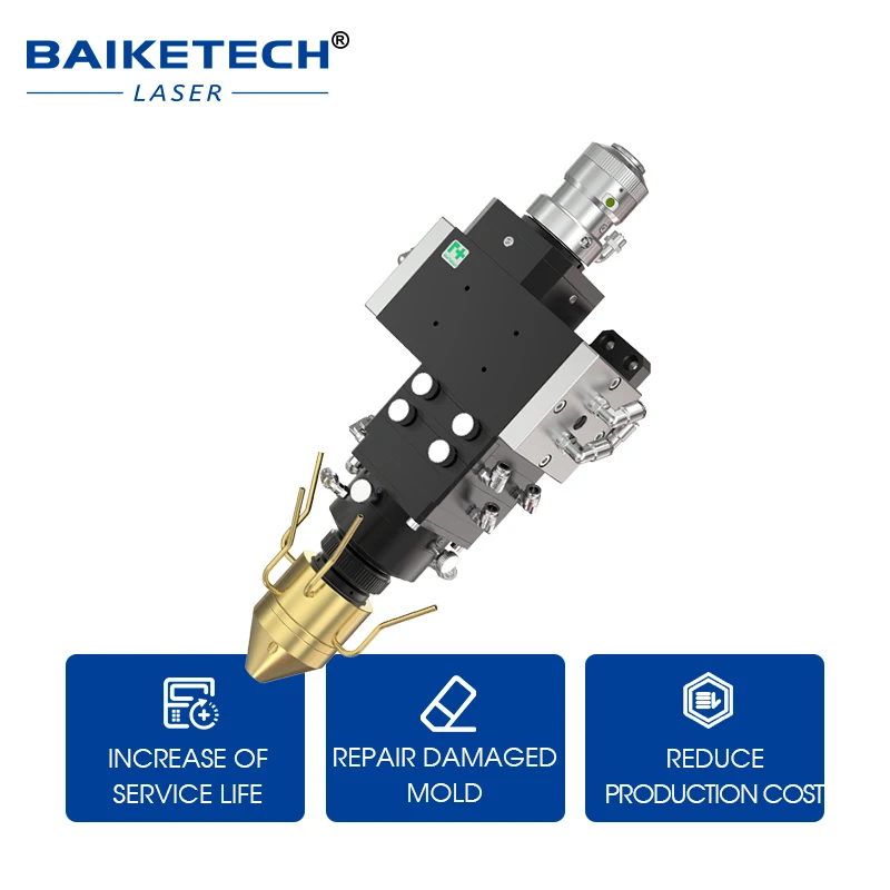 Raytools AK390-TC High Power Multi-Function Laser Processing Cladding Head Suitable for High-speed Laser Cladding Machine