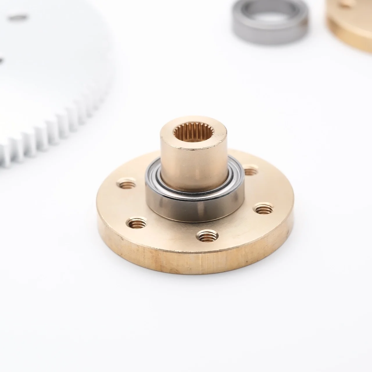 Standard 25T Servo Metal Steering Wheel/0.8M 90T 10x15x4 bearing DIY PTZ Robot Servo Arm Rotation Accessories DIY Parts