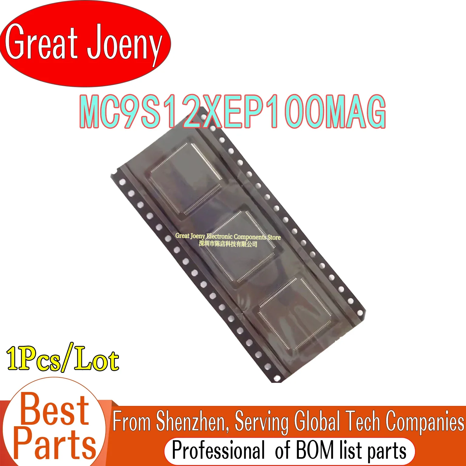 

100% New Original MC9S12XEP100MAG MC9S12XEP100 IC MCU Chip LQFP-144 Chipset Bulk Best Price
