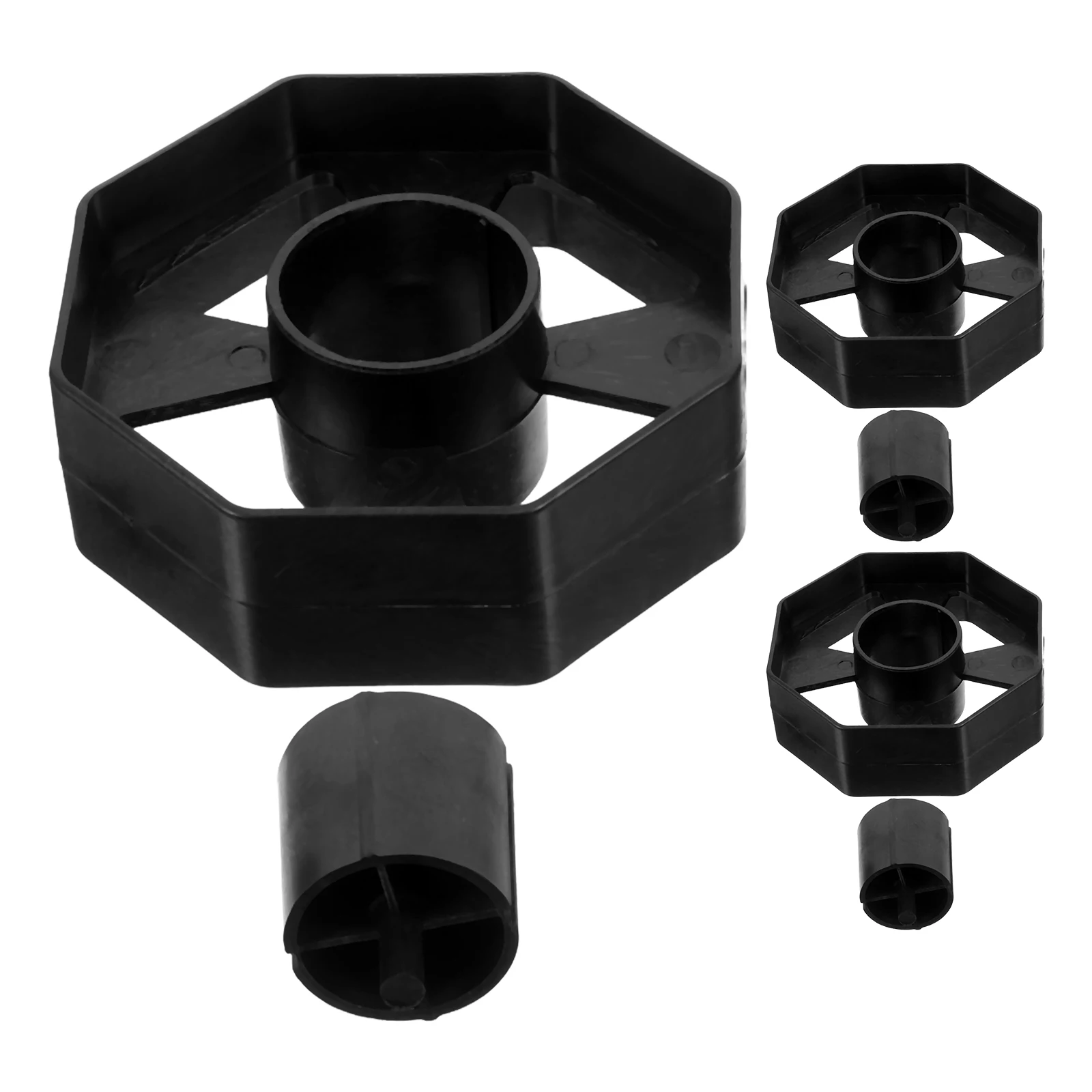

3 set Tape Seat Roller Core for Adhesive Dispenser Replacement Black Precision Movable Standard Office Travel