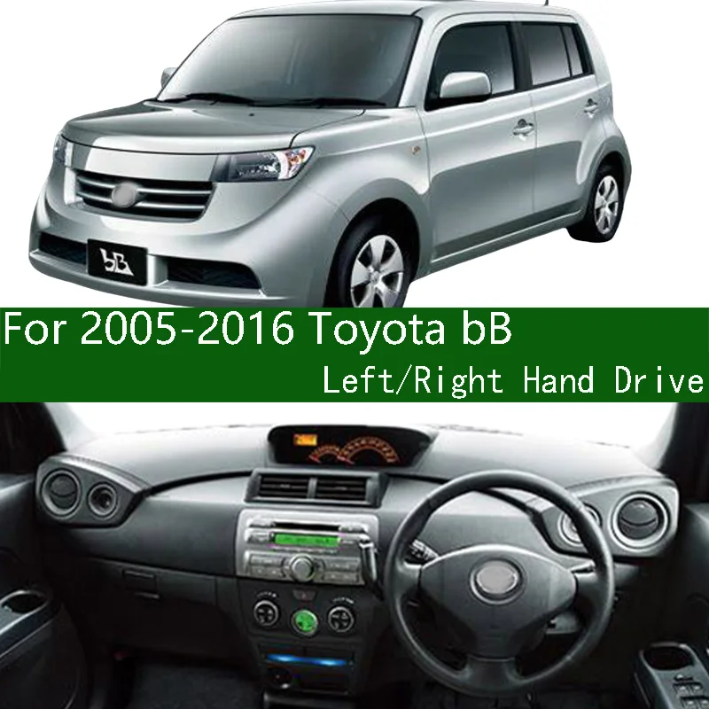 

Для Toyota BB QNC20 QNC21 QNC25 Dashmat, крышка приборной панели, солнцезащитный коврик для приборной панели, коврик для приборной панели, защита от грязи, украшения