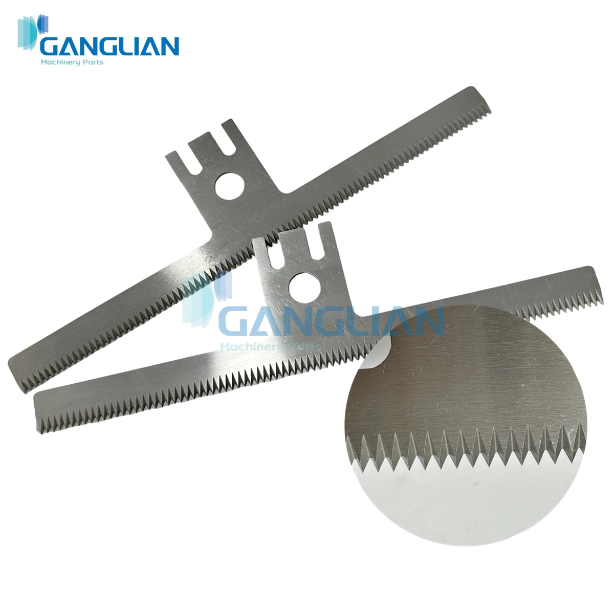 

1 шт. паковочная машина, зубчатое лезвие 270x1,5 мм, углеродистая сталь, горизонтальное уплотнение, вертикальные аксессуары для упаковочных машин