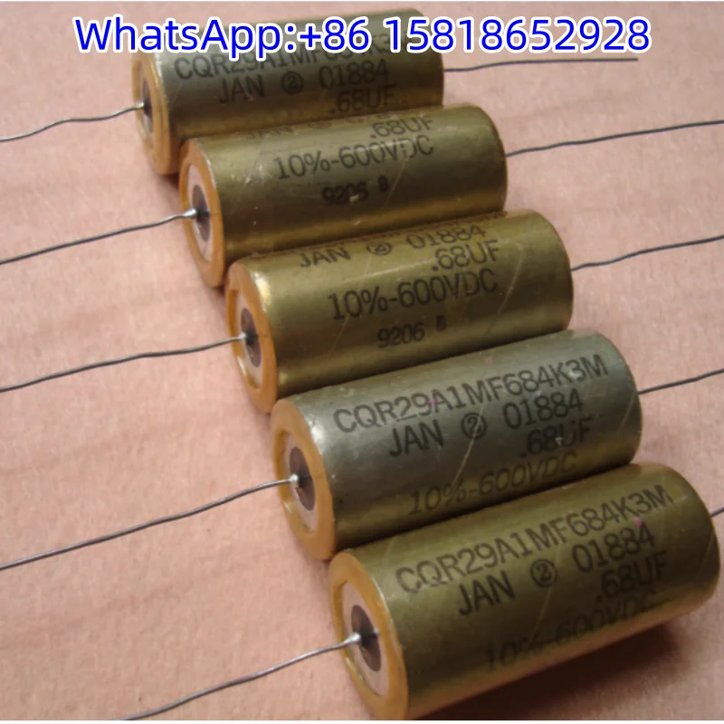 1pcs 600V 0.68UF Discontinued American CQR29A Spear JAN Tube Amplifier Antique Oil-Immersed Variable Capacitor
