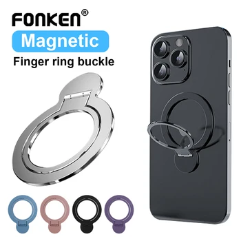 2,5 MM Für Magsafe Ultra-dünne Magnetische Ring Ständer Handy Halter Stehen Metall Magnet Ring Schnalle Halterung für iphone 15 14