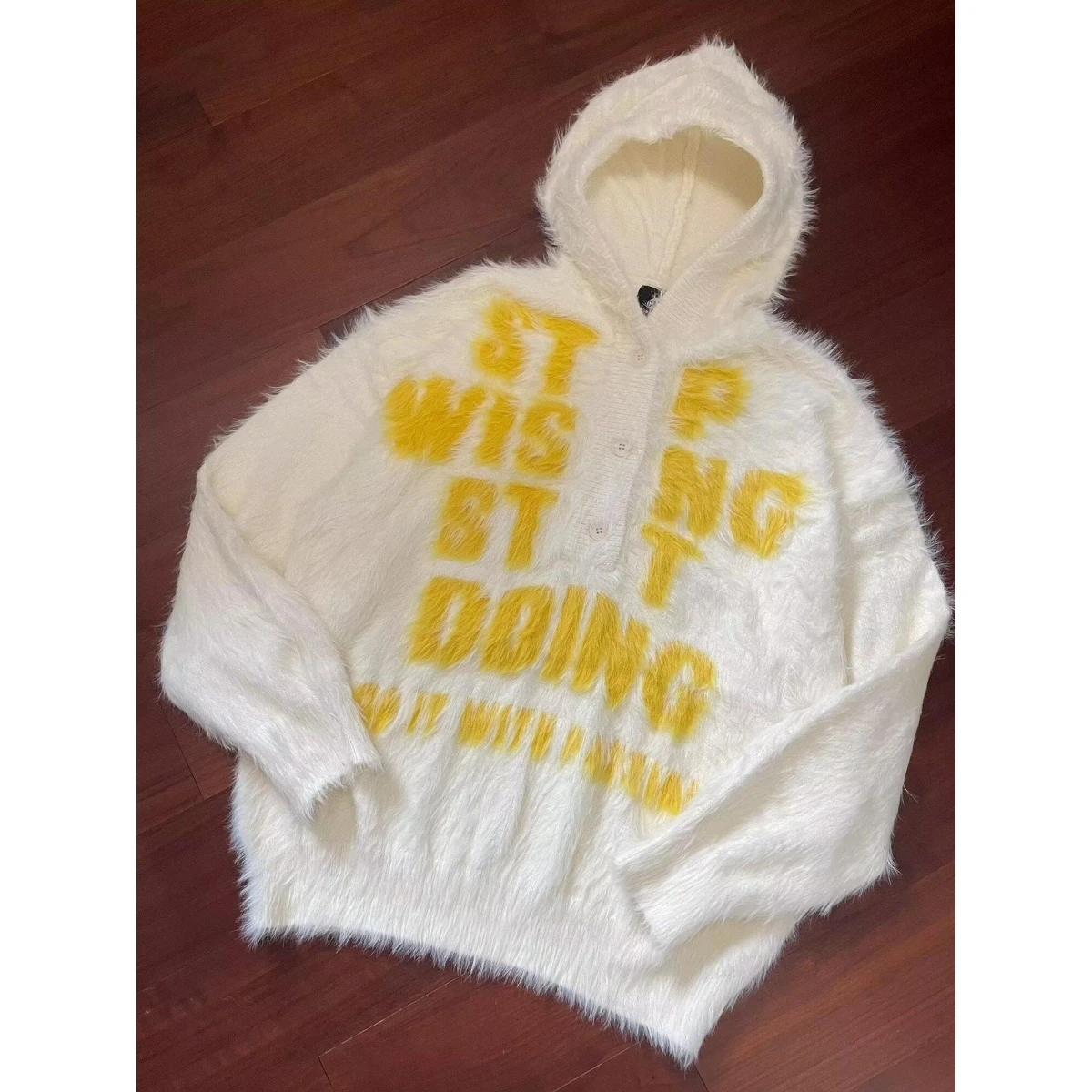 

American Sle V-Ne Knitted Sweater Cardigan Men's Color Casual Loose Fit Winter Outerwear Polyester Fiber