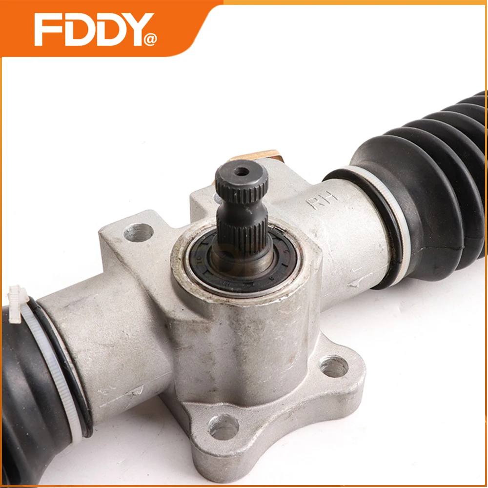 FDDY 420mm 30T Aluminum Vertical Power Steering Rack Pinion For DIY Go Kart Golf UTV ATV Quad Bike Parts
