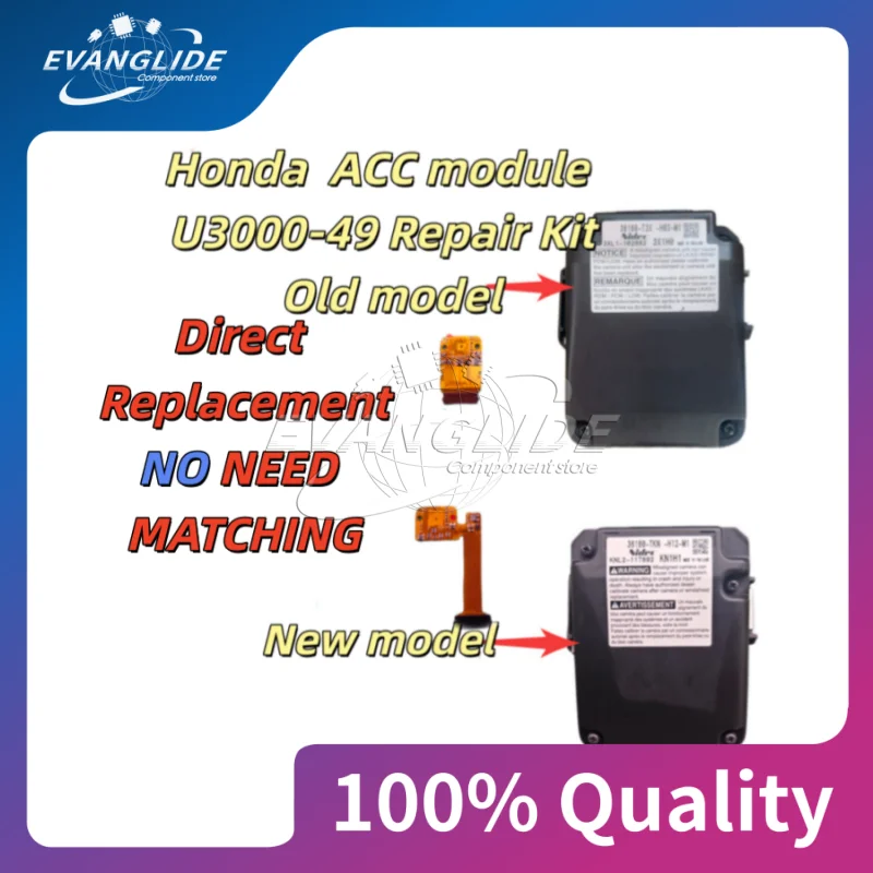 Reparación del módulo de cámara multifunción ACC de Honda (Código de error: U3000-49) para Odyssey, Elysion, Accord, Civic, Reparación de ACG LKAS del coche