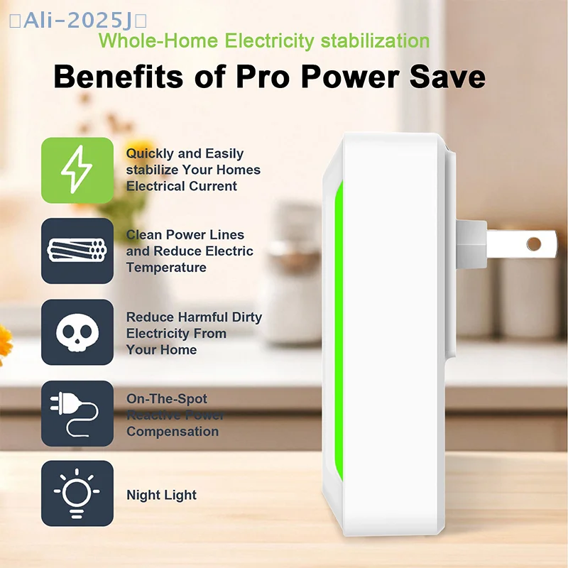 Portable Electricity Saving Box Electric Energy Saver Smart Power Saver US/EU Plug Socket Adapter For Cost Reducing Office Home