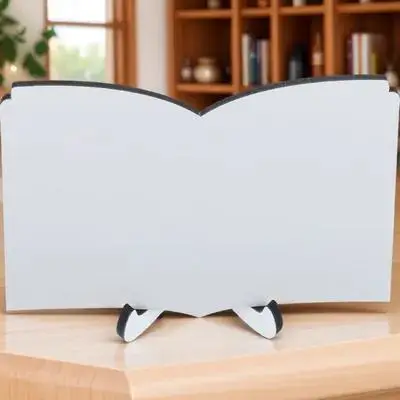 

Wooden Sublimation Photo Frame Diy Gift Blank Transfer Picture Frame Heat Press Plate For Book Display Graduation Decor