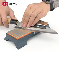 TAIDEA Diamond Grindstone Double-side Sharpening stone 600/1000Grit Professional Knife Sharpening System Non-slip base Wetstone