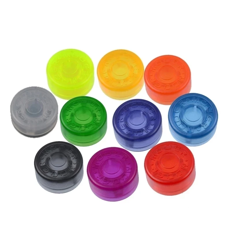 10pcs 11-11 Mooer SHROOMS Footswitch Toppers Candy Plastic Bumpers Electric Guitar Effects Pedal Protector