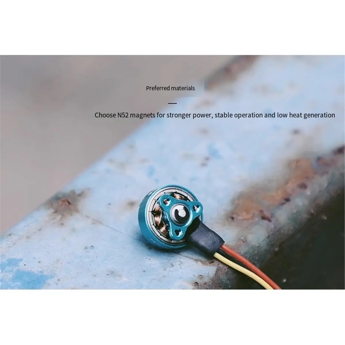 PHONE&GEAR  M0802 1S 25000KV Micro Brushless Motor Replacement Part for 65-75mm Tiny for FPV Racer