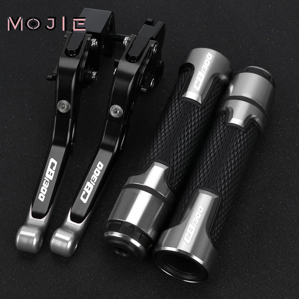 

CB1300 Motorcycle CNC Aluminum Adjustable Brake Clutch Levers & Handle Handlebar grips For HONDA CB1300 X4 SC38 1997 1998 1999