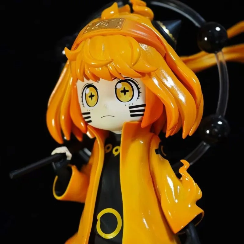

Anime Spy X Family Anya Forger Figurine, Rindou Sennin Cosplaying Naruto Limited Edition Collaboration Figurine Collectible Gift