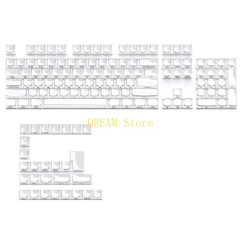 MDA Jelly Look Keycap Set for Replacing Worn Keycaps on Mechanical Keyboards Best Sale